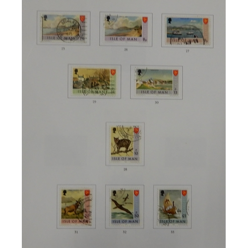 296A - A stamp collection in nine albums and various stock books to include Stanley Gibbons Great Britain P... 