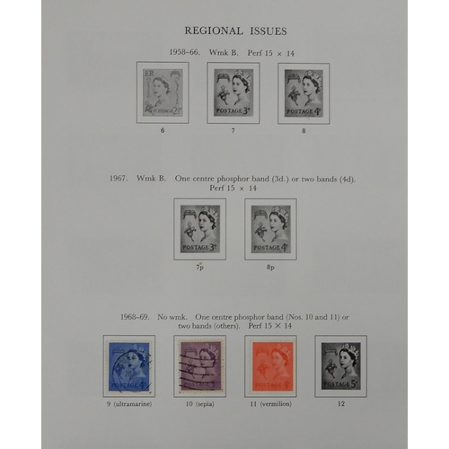 296A - A stamp collection in nine albums and various stock books to include Stanley Gibbons Great Britain P... 