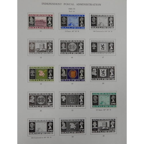 296A - A stamp collection in nine albums and various stock books to include Stanley Gibbons Great Britain P... 