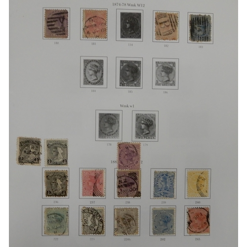 296A - A stamp collection in nine albums and various stock books to include Stanley Gibbons Great Britain P... 