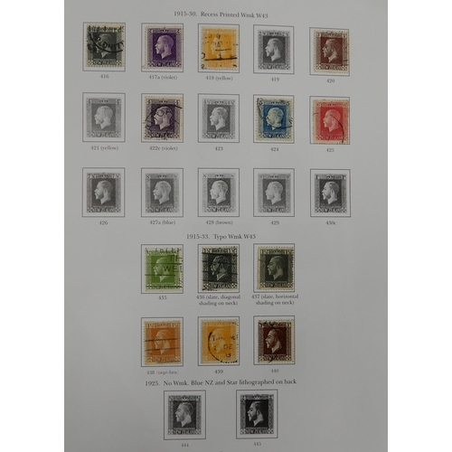 296A - A stamp collection in nine albums and various stock books to include Stanley Gibbons Great Britain P... 