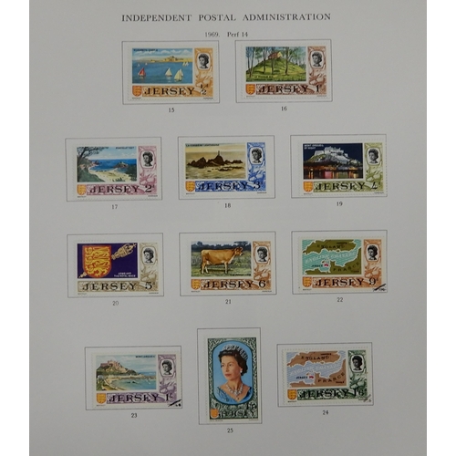 296A - A stamp collection in nine albums and various stock books to include Stanley Gibbons Great Britain P... 