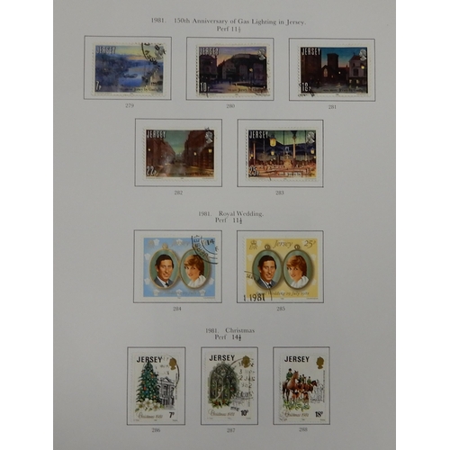 296A - A stamp collection in nine albums and various stock books to include Stanley Gibbons Great Britain P... 