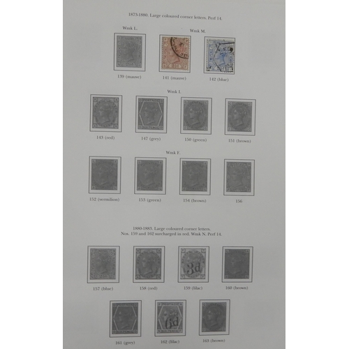 296A - A stamp collection in nine albums and various stock books to include Stanley Gibbons Great Britain P... 