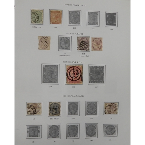 296A - A stamp collection in nine albums and various stock books to include Stanley Gibbons Great Britain P... 