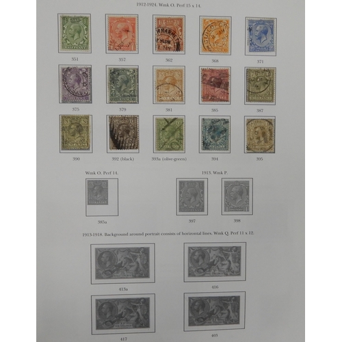 296A - A stamp collection in nine albums and various stock books to include Stanley Gibbons Great Britain P... 