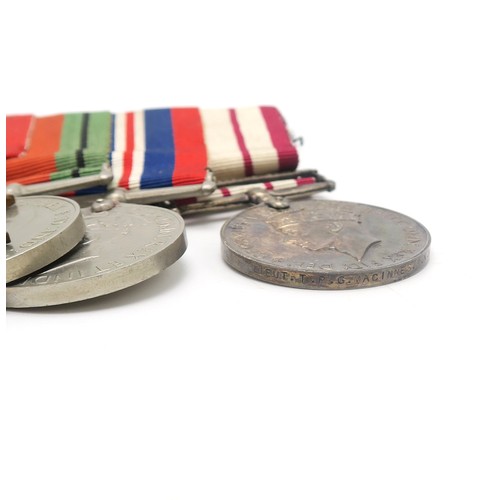 2623A - A WW2 AND LATER MEDAL GROUP OF SIX AWARDED TO LIEUTENANT J.P.G MACINNES, ROYAL NAVAL VOLUNTEER RESER... 