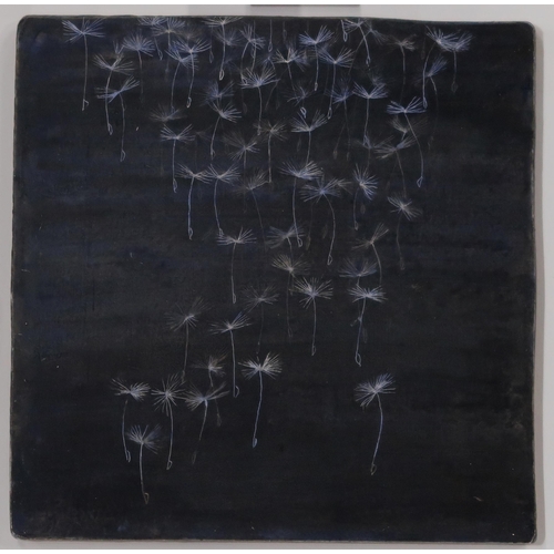 1027 - ALISON GRANT (SCOTTISH CONTEMPORARY) DAWN TO DUSK no.2 Egg tempera on gesso board, 17.5 x ... 