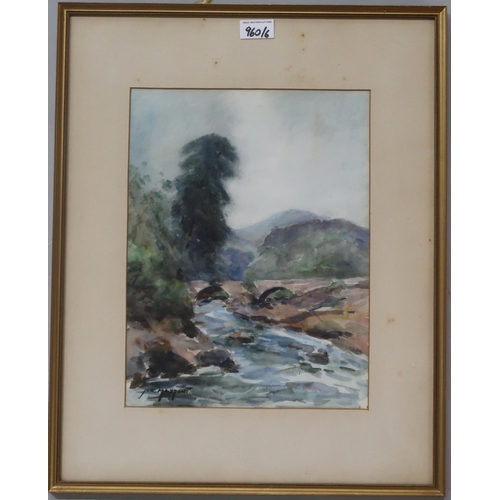 960 - JOHN KIDD MAXTON (SCOTTISH 1878-1942) BLAVEN, SKYE Watercolour, signed lower right, 27 x 3... 