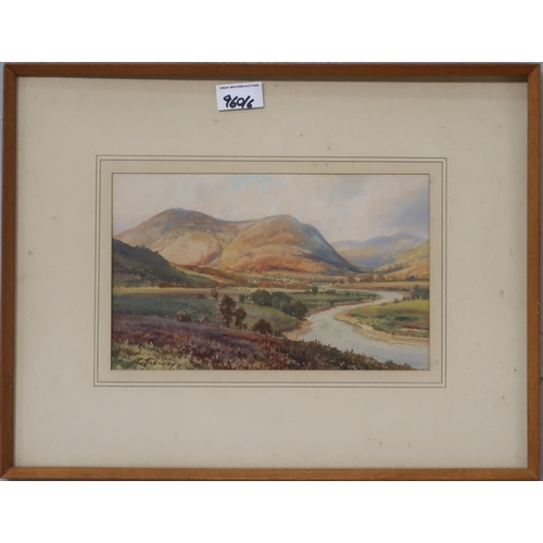 960 - JOHN KIDD MAXTON (SCOTTISH 1878-1942) BLAVEN, SKYE Watercolour, signed lower right, 27 x 3... 