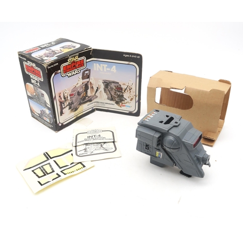 542 - A boxed Kenner Star Wars Return of the Jedi Speeder Bike Vehicle, AST-5 Armoured Sentinel Transport ... 