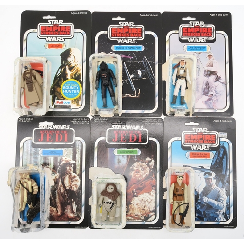 543 - A collection of vintage Palitoy/Kenner Star Wars action figures, with many retaining packaging (open... 