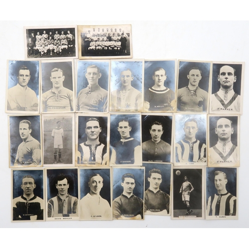 561 - A quantity of football, boxing and cricket photographic collectors' cards, circa-1920s, issued by bo... 