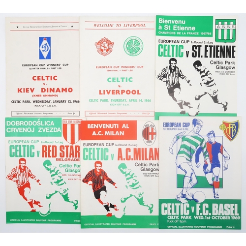 565 - The Lisbon Lions: a programme for the 1967 European Cup Final at the Estadio Nacional, Lisbon; toget... 