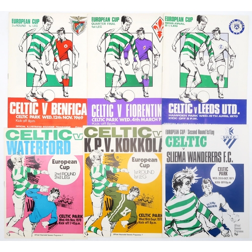 565 - The Lisbon Lions: a programme for the 1967 European Cup Final at the Estadio Nacional, Lisbon; toget... 