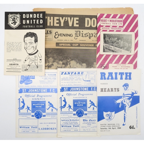 570 - A Heart of Midlothian programme for their Scottish League Match vs. Kilmarnock, Wed. 25th April 1956... 