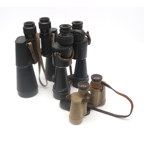 594 - Assorted binoculars, to include a pair of 