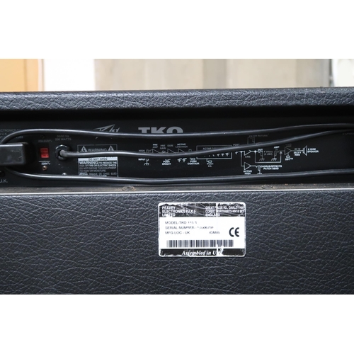 430 - PEAVEY a TKO 115 S bass guitar amplifier serial number E1006759 (af)