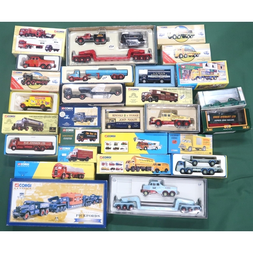 637 - A large quantity of boxed diecast model vehicles, largely by Corgi, to include the Golden Oldies, Cl... 