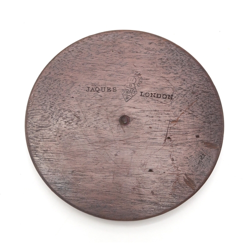 2641 - TWO NUMERICAL PUZZLES BY JAQUES, LONDONThe first for sixteen numbers, the mahogany board measuring a... 