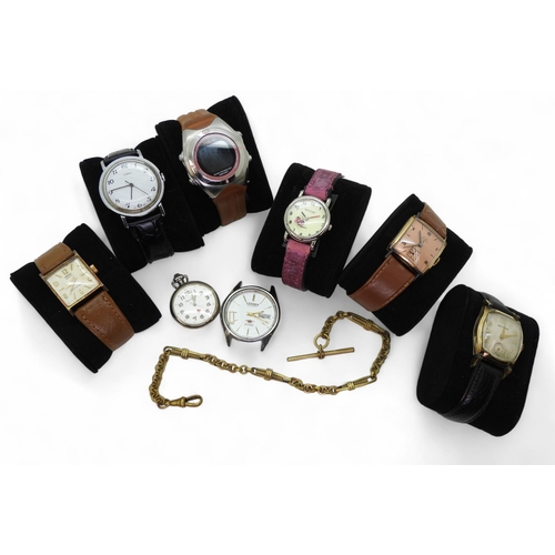 880 - A collection of wristwatches, to include models marked Elgin, Waltham, Timex, Smiths, RipCurl, toget... 