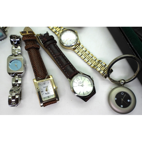 896 - Collection of wristwatches, to include models marked Sekonda, Imado, Timex and others...