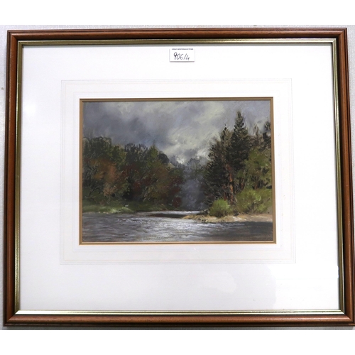 906 - WILLIAM SIMPSON CLOVE (20th CENTURY SCHOOL) AMONG THE FERNS Watercolour, signed lower righ... 