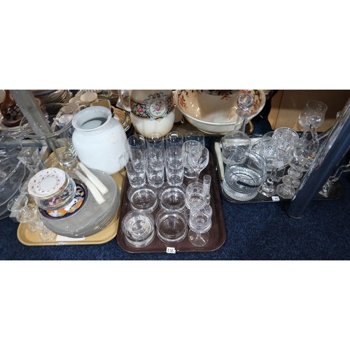 256 - A collection of Nachtmann, Kosta Boda and other crystal and glass table wares including drinking gla... 
