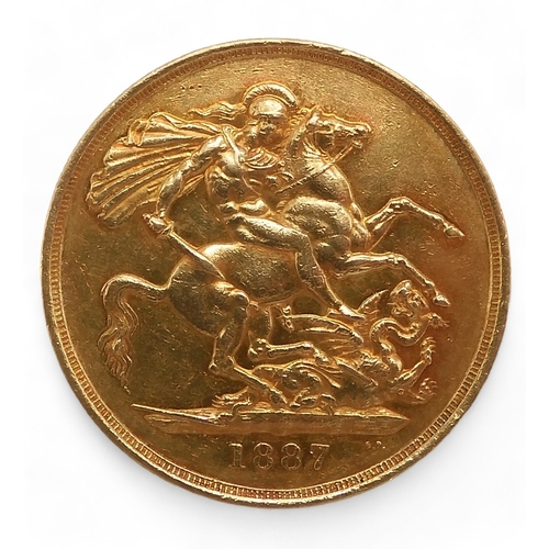 VICTORIA (1837-1901) 2 POUNDS 1887