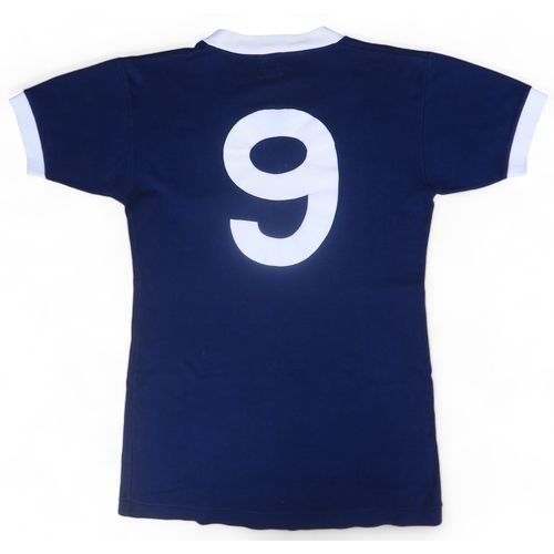 2655 - A SCOTLAND INTERNATIONAL No. 9 JERSEY, CIRCA-1966Size 38, with embroidered badge to the left chest a... 