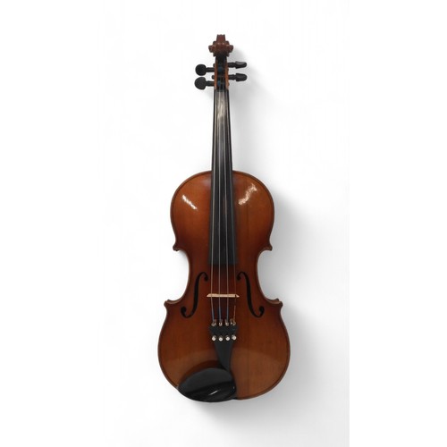 2656 - JOSEPH BASSIOTA two piece back Viola 39cm labelled to the interior Modele JOSEPH BASSIOT, Luthier 9 ... 