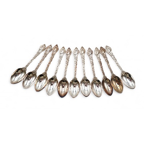 2528 - A CANTEEN OF ELIZABETH II SILVER CUTLERY mainly by Mappin & Webb, London 1979, the grape scissor... 