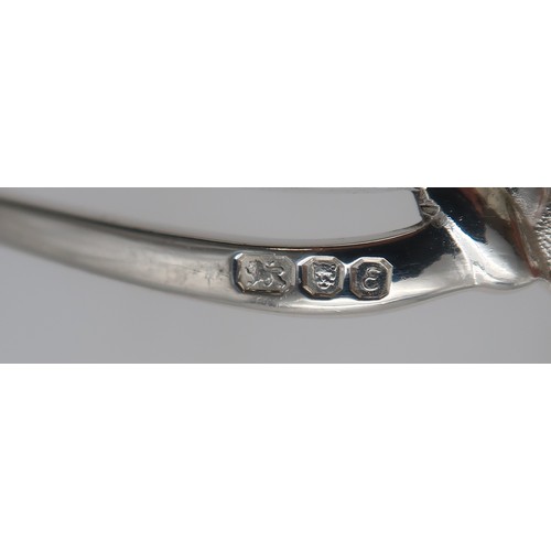 2528 - A CANTEEN OF ELIZABETH II SILVER CUTLERY mainly by Mappin & Webb, London 1979, the grape scissor... 