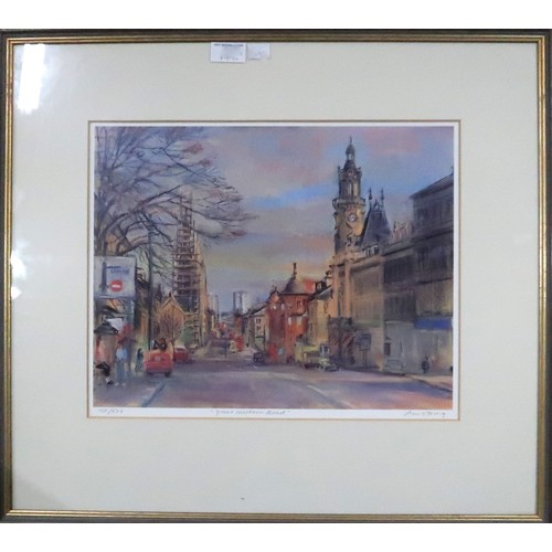 989 - ANTHONY ARMSTRONG (SCOTTISH b.1935) GREAT WESTERN ROAD Print multiple, signed lower right, numbered ... 