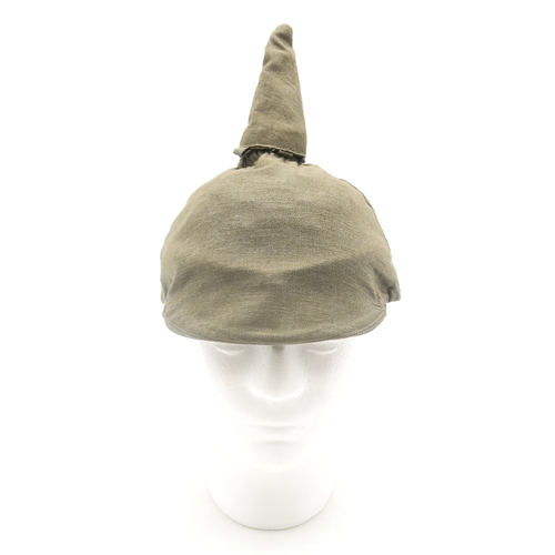 2608 - AN IMPERIAL GERMAN PRUSSIAN OFFICER'S PICKELHAUBE&nbsp;Fitted with a tall spike, the base having sta... 