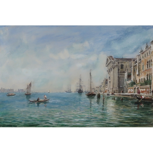 3038 - ARTHUR PERIGAL RSA RSW (SCOTTISH 1816-1884)GIUDECCA VENICEWatercolour with white heightening, signed... 