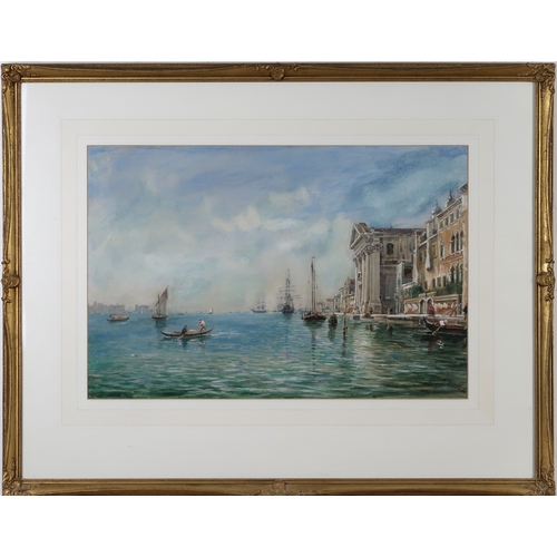 3038 - ARTHUR PERIGAL RSA RSW (SCOTTISH 1816-1884)GIUDECCA VENICEWatercolour with white heightening, signed... 