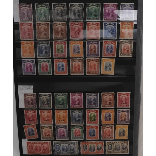 7012 - BRITISH COMMONWEALTHSARAWAK superb mint collection on stock sheets, virtually complete mint from 186... 