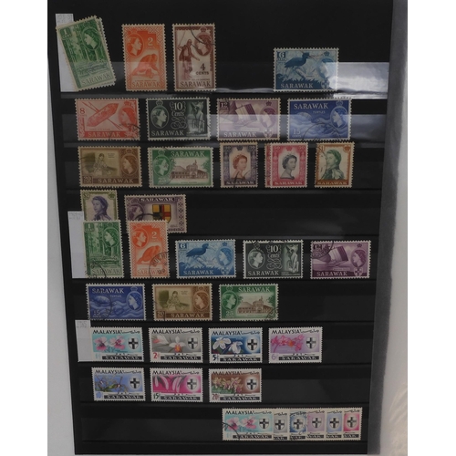 7012 - BRITISH COMMONWEALTHSARAWAK superb mint collection on stock sheets, virtually complete mint from 186... 