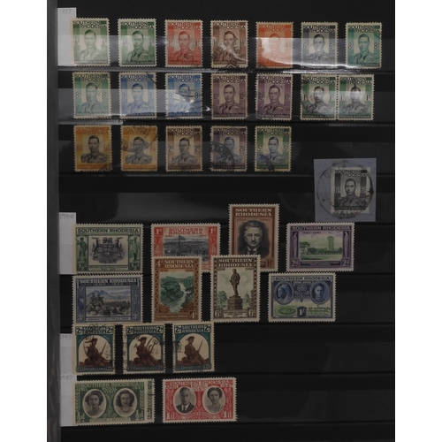 7022 - BRITISH AFRICA a stock book with multiple varieties to include SOUTH AFRICA 1925 and 1929 air sets, ... 