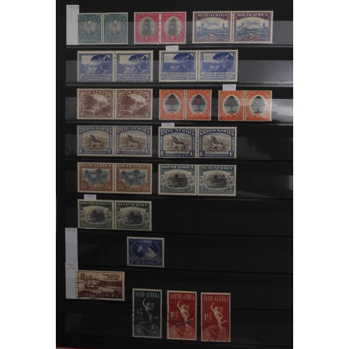 7022 - BRITISH AFRICA a stock book with multiple varieties to include SOUTH AFRICA 1925 and 1929 air sets, ... 