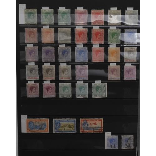 7026 - BRITISH COMMONWEALTHBAHAMAS a collection in stock sheets Victoria various Chalon heads up 6/d, Victo... 