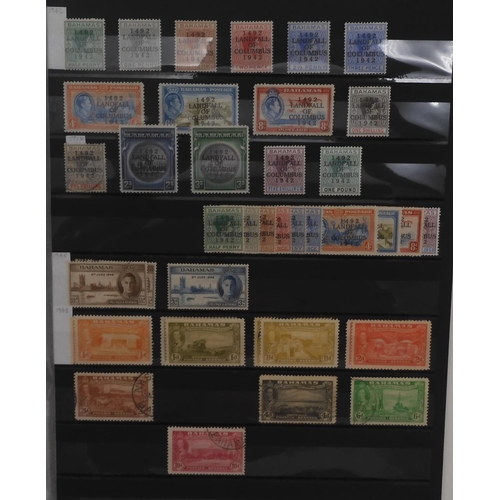 7026 - BRITISH COMMONWEALTHBAHAMAS a collection in stock sheets Victoria various Chalon heads up 6/d, Victo... 