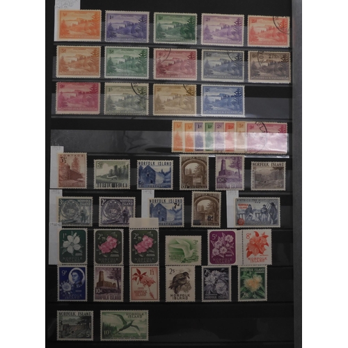 7028 - BRITISH COMMONWEALTHAUSTRALIA AND TERRITORIES a good collection on stock sheets Kangaroos up to 2/s,... 