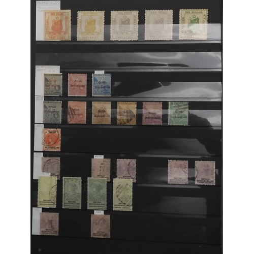 7034 - BRITISH AFRICA BASUTOLAND on stock sheets to include 1933 set mint, 1938 set mint, 1938 set mint, 19... 