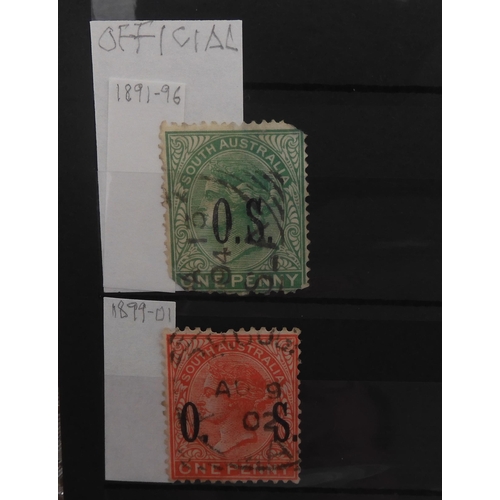 7035 - BRITISH COMMONWEALTHAUSTRALIAN STATES a good collection on stock pages to include NEW SOUTH WALES 18... 