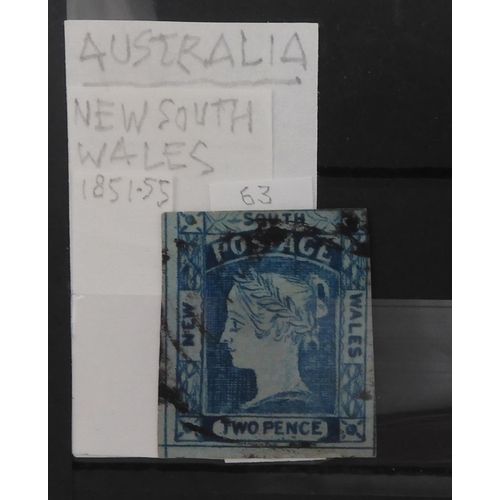 7035 - BRITISH COMMONWEALTHAUSTRALIAN STATES a good collection on stock pages to include NEW SOUTH WALES 18... 