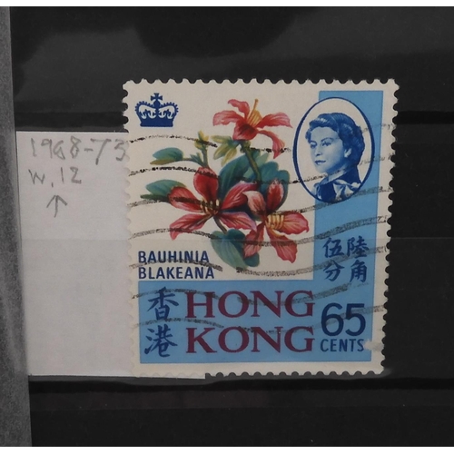 7038 - BRITISH COMMONWEALTHHONG KONG an excellent collection on stock sheets to include sg1 unused, sg2 to ... 