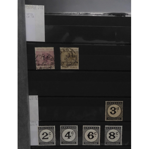 7040 - BRITISH COMMONWEALTHGRANADA a collection on stock sheets to include sg42 unused, 1895 set mint, 1902... 