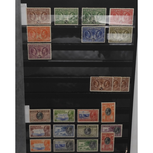 7042 - BRITISH COMMONWEALTHCAYMAN ISLANDS a collection in stock sheets to include 1902 set mint, 1912 set m... 